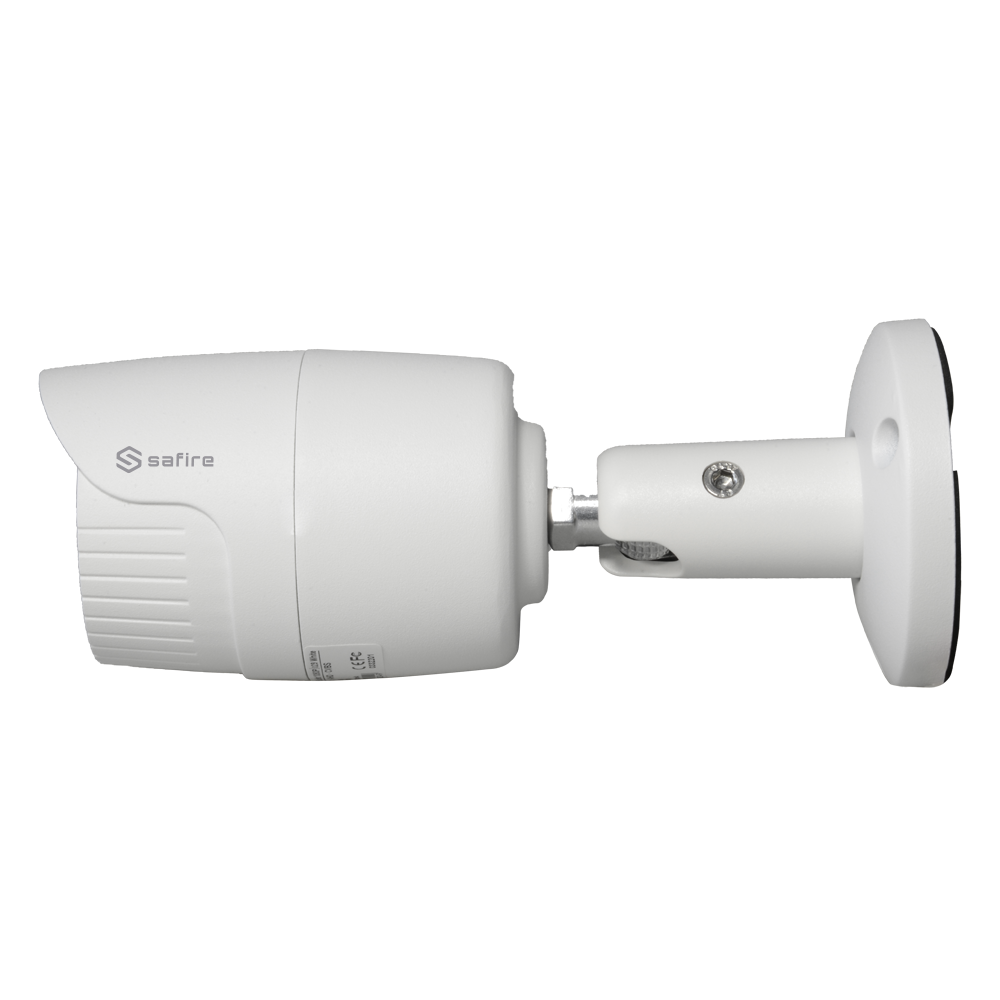 Cámara Bullet 4N1 Safire Serie ECO - 1/3" SOI 2 Mp - Lente 3.6 mm - 3D DNR - Smart IR Matrix LEDs 20 m de alcance - Resistente al agua IP66