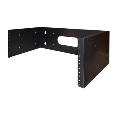 Armario rack abierto para pared - Hasta 4U rack de 19&quot; - Estructura de 2 postes - Grado de protección IP20 - Se suministra desmontado
