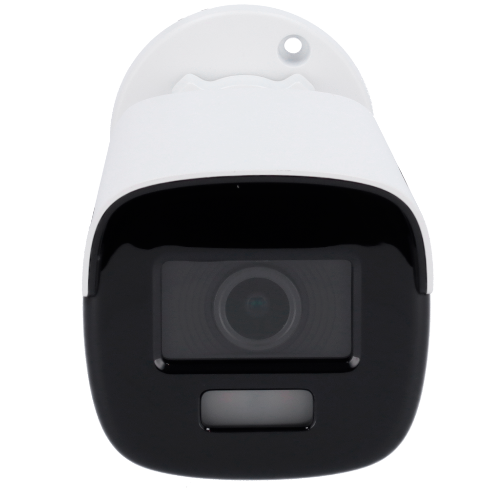 Cámara Bullet Safire Gama ULTRA - Salida HDTVI - CMOS Night Color 8Mpx - Lente de luz blanca 2.8 mm Alcance 40m - WDR (130 dB) | 3D DNR - Resistente al agua IP67 | PoC.at