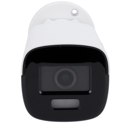 Cámara Bullet Safire Gama ULTRA - Salida HDTVI - CMOS Night Color 8Mpx - Lente de luz blanca 2.8 mm Alcance 40m - WDR (130 dB) | 3D DNR - Resistente al agua IP67 | PoC.at