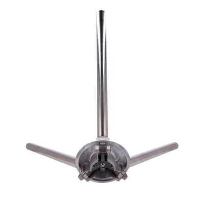 Repuesto para tornos - Específico para tornos con trípode - Conexión de brazos y dial - Compatible con ZK-TSx000-PRO - 550 mm de altura - Fabricado en arce inoxidable SUS304