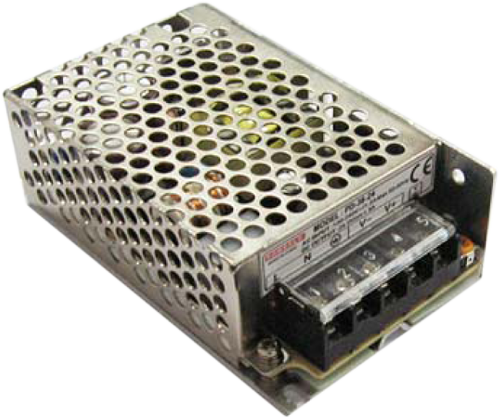 Alimentatore a commutazione - uscita DC 12 V 4,2 A / 50,4 W - 1 uscita - Tensione regolabile 11,4 V ~ 13,2 V - 98 (P) x 35 (I) x 82 (H) mm - 278 g