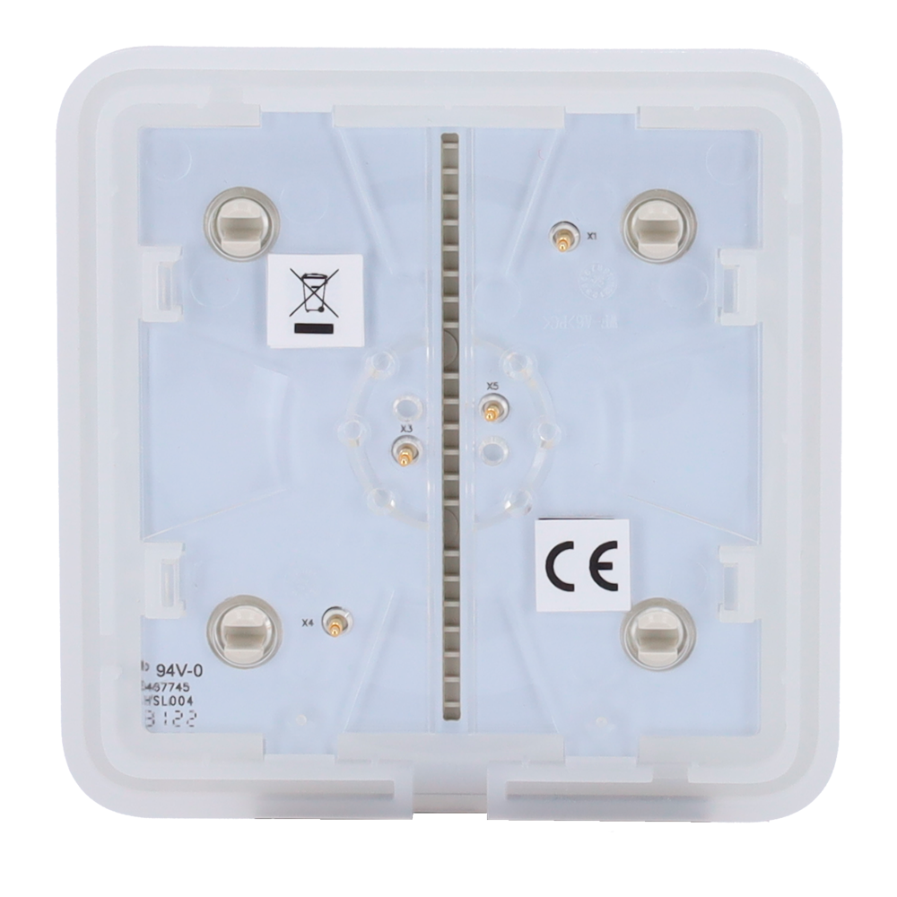 Panel táctil para un interruptor de luz - Compatible AJ-LIGHTCORE-1G - Compatible AJ-LIGHTCORE-2W - Retroiluminación LED - Panel táctil sin contacto - Color ostra