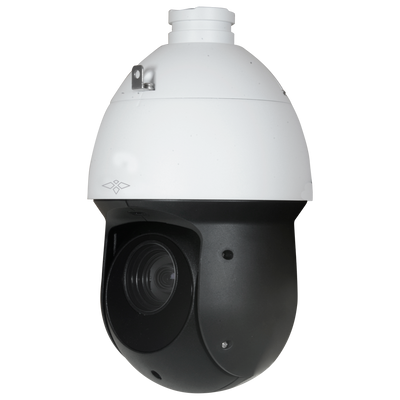 Telecamera IP PTZ X-Security 8 Mpx Gamma Ultra - 1/2.8” STARVIS CMOS - Lente varifocale 5-125 mm (25x) -  Distanza IR 100 m. > codifica H.265+ - Funzioni Intelligenti - IP66 | Audio | Allarmi