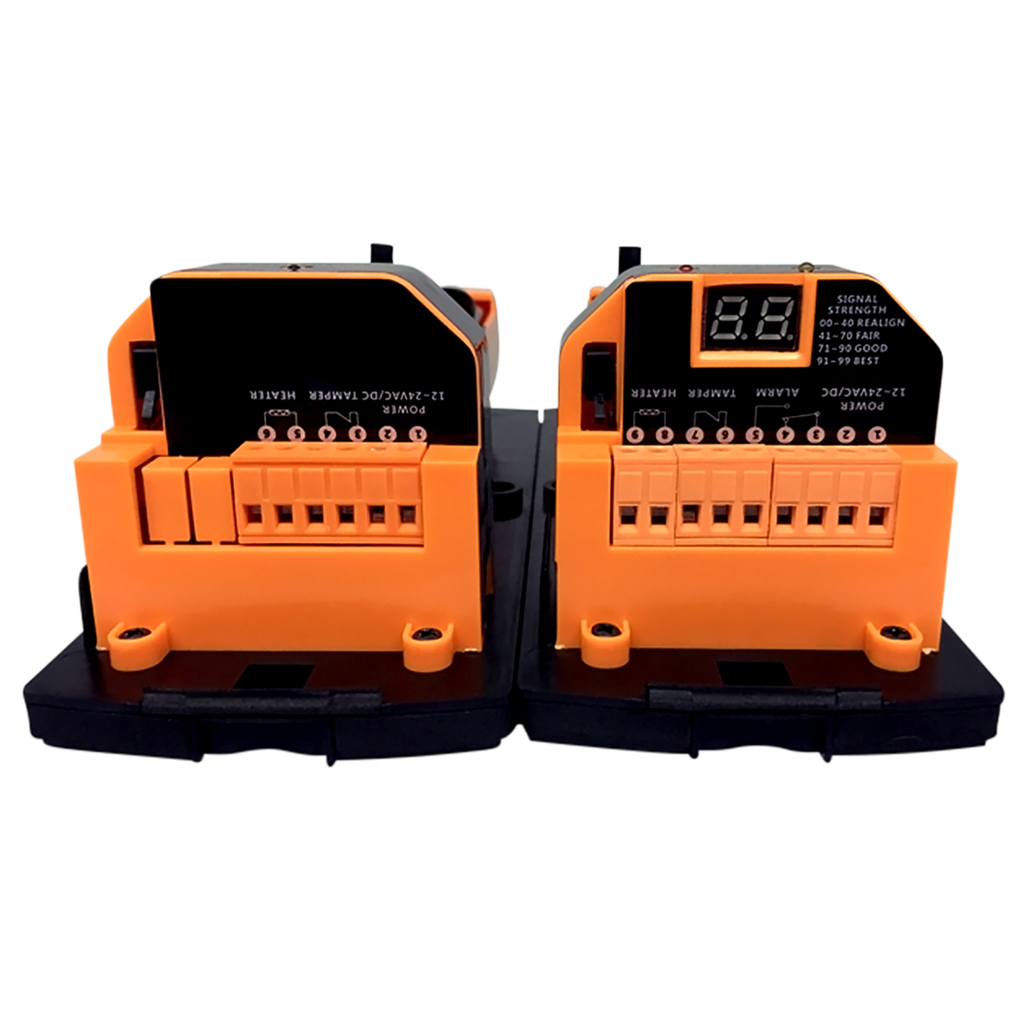 Rilevatore di barriera a infrarossi - Cablato | 2 raggi - Distanza max. di rilevamento 60 / 180 m - Elevata capacità di configurazione - Tamper | Uscita relé | LED Display - Alimentazione 12~24VDC/VAC - Innowatt