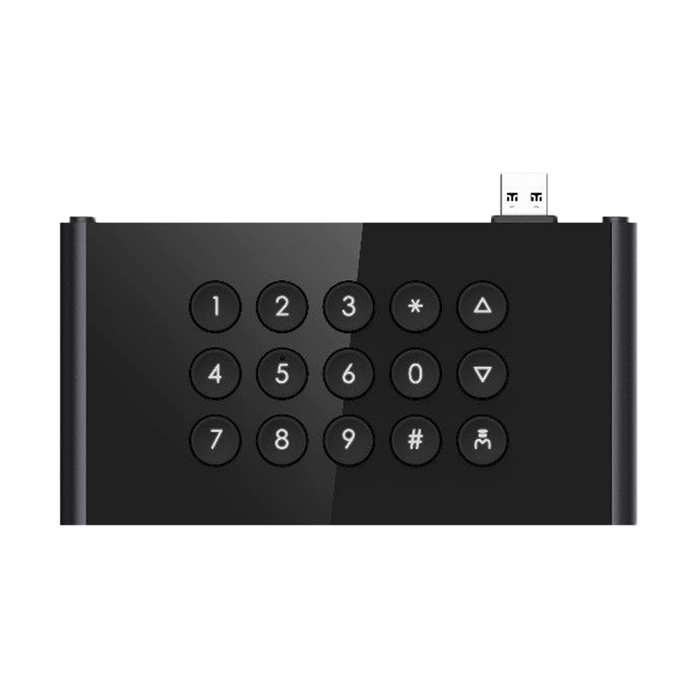 Módulo periférico - Añade teclado físico - Conexión USB - Apertura con PIN - Apto para exterior IP65 - Compatible con DS-KD9403