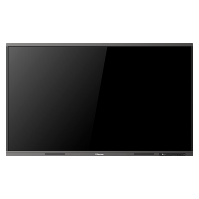 Pantalla interactiva HISENSE 86" 4K - Resolución 3840x2160 - Certificación Google - Transmisión inalámbrica - Android 13.0 - Altavoces integrados