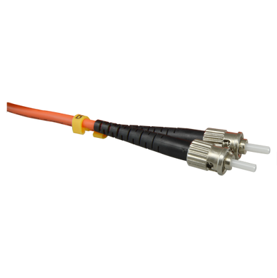 Cavo in fibra ottica - Duplex - Multimodale - Connettore da SC a ST - 5 metri - Colore arancione