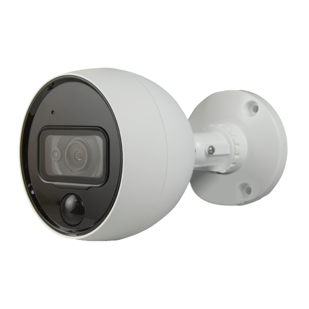Telecamera Branded HDCVI - Gama IoT Active Deterrence - 1/2.8" 8 Megapixel Progressive CMOS - WDR - Lente 2.8 mm | Rango PIR 10 m - IR LEDs portata 20 m