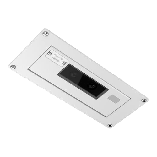 Conta persone IP Safire - 1/2.8" Progressive Scan CMOS - Statistiche di entrata, uscita e transito - Rapporti giornalieri, mensili e annuali - Allarmi | PoE (IEEE802.3af) - Adatto per installazioni a bordo veicolo