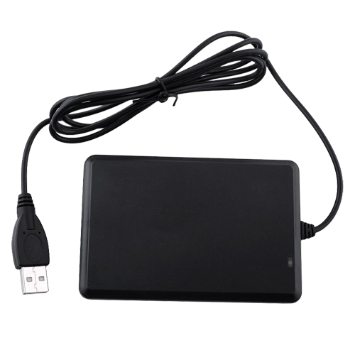 USB card reader - MF 13.56MHz cards - USB communication - Keyboard simulation - Plug&Play - Suitable for access control software