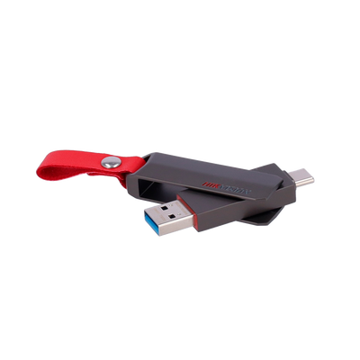 Pendrive USB Hikvision - Capacità 64 GB - Interfaccia USB Tipo C 3.2 - Velocità massima di lettura/scrittura 120/45 MB/s - Design robusto, resistente e durevole