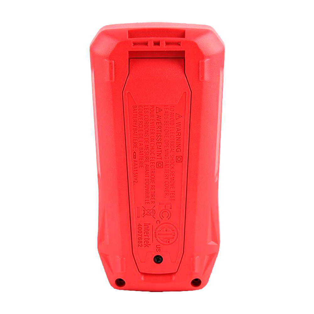 Pocket digital multimeter - DC and AC voltage measurement up to 600V - DC and AC current measurement up to 10A - Resistance and capacitance measurement - True RMS | NVC function - Buzzer for continuity test