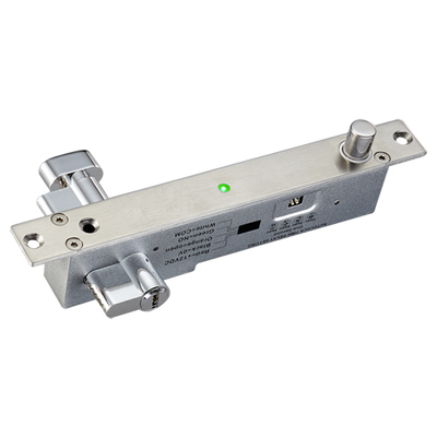 Cerradura de seguridad electromecánica - Modo apertura Fail Secure (NO) - Fuerza de retención 1000 Kg - Sensor estado puerta - cierre automático programable - Eurocilindro con llaves incluidas