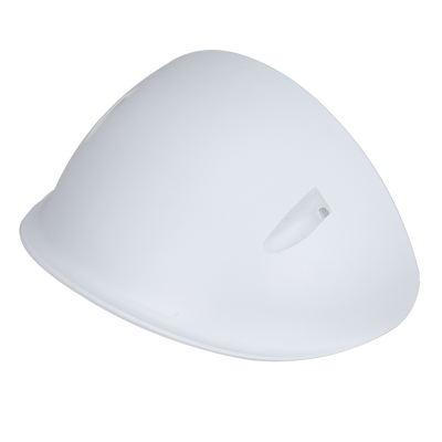 Custodia per protezione solare - Per telecamere dome - Adatto per esterni - Alluminio e SGCC - Colore bianco