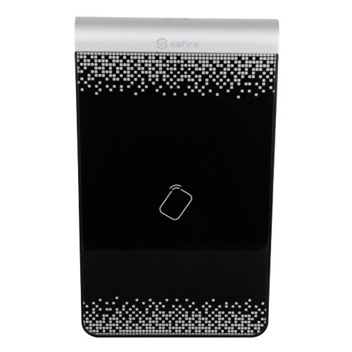 Lettore di schede USB Safire - Schede EM 125 kHz - Schede MF 13.56 MHz - Indicatore LED - Plug & Play - Compatibile con Safire Control Center