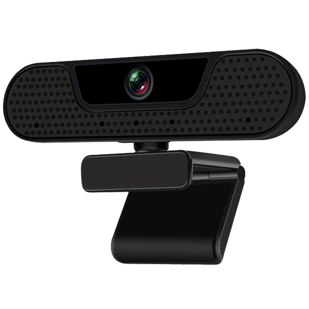 Webcam USB - Resolución 1080p - Micrófono integrado - Plug and Play