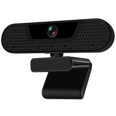 Webcam USB - Resolución 1080p - Micrófono integrado - Plug and Play