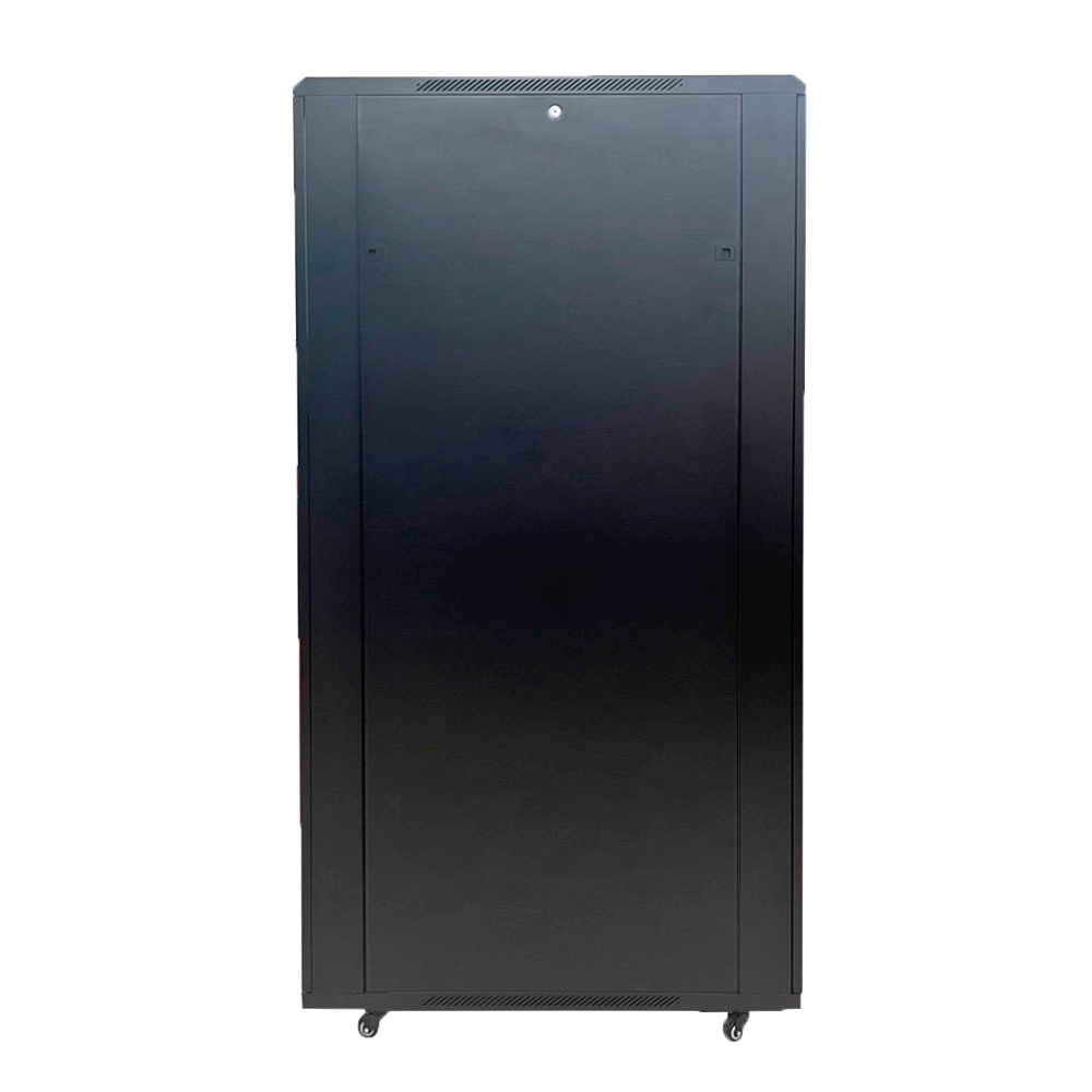 Armadio rack per pavimento - Fino a 42U rack da 19" - Fino a 800 Kg di carico - Con ventole e passacavi - 4 ventole, 2 vassoi e PDU 6 prese - Fornito assemblato