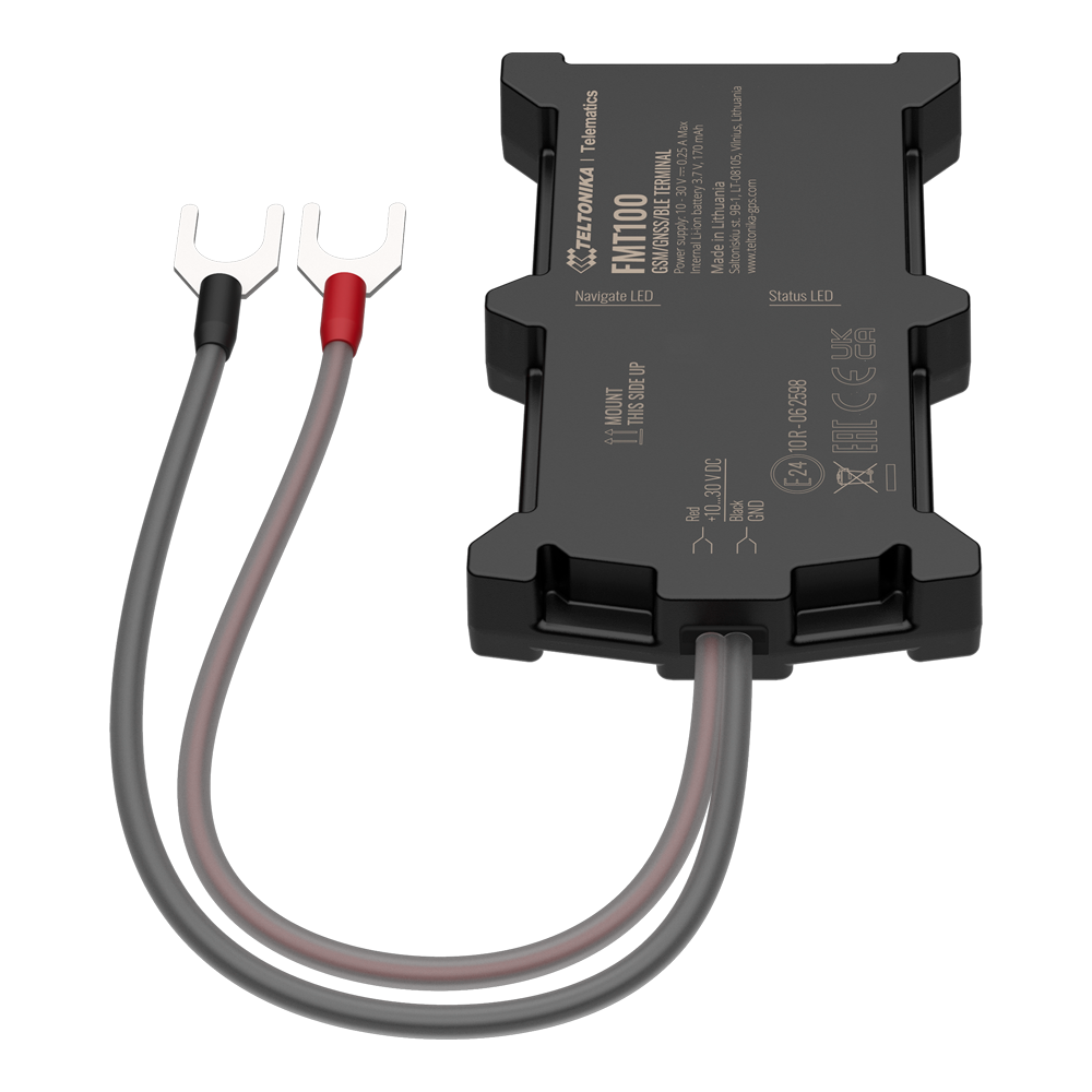 Tracker Plug & Play per veicoli - Collegamento della batteria del veicolo - Installazione nascosta sotto il cofano motore - 2G e BLE per TK-EYE - Micro-SIM - IP65