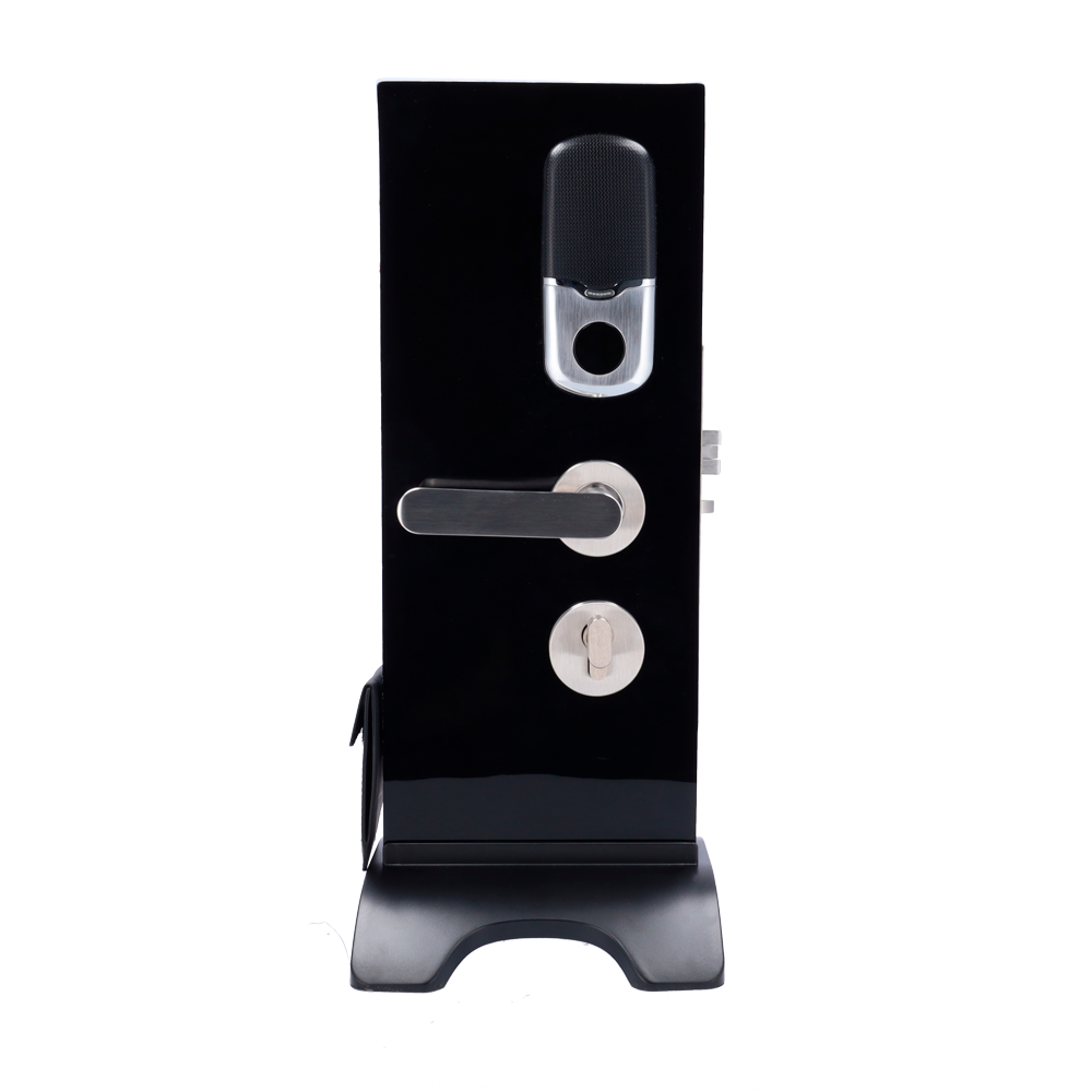 Display stand - Hotel lock - Card reader | Physical keys - Free Hotel Lock System software - Plug & Play - Pedestal: 485mm (Al) x 195mm (An) x 220mm (Fo)