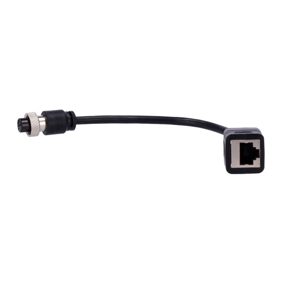 Streamax - Conversor 6PIN hembra a RJ45 hembra - Longitud 15cm
