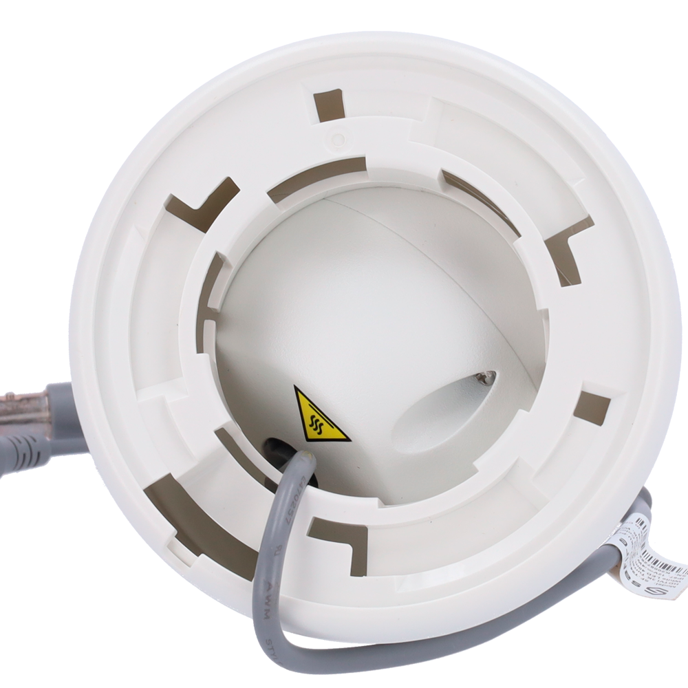 Safire Telecamera Turret Gamma ULTRA - Uscita HDTVI - 8Mpx CMOS Night Color - Lente 2.8 mm White Light portata 40m - WDR (130 dB) | 3D DNR - Waterproof IP67 | PoC.at