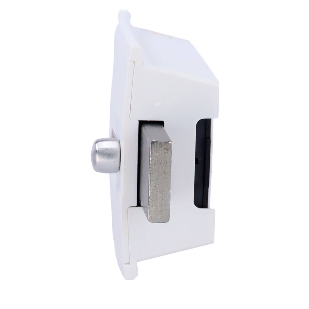 Cerrojo inteligente Bluetooth - Invisible desde el exterior - Instalación sin manipular la puerta - Material de alta seguridad - Usuarios invitados y reportes de accesos - App WatchManDoor Home | Sincronización con Ajax