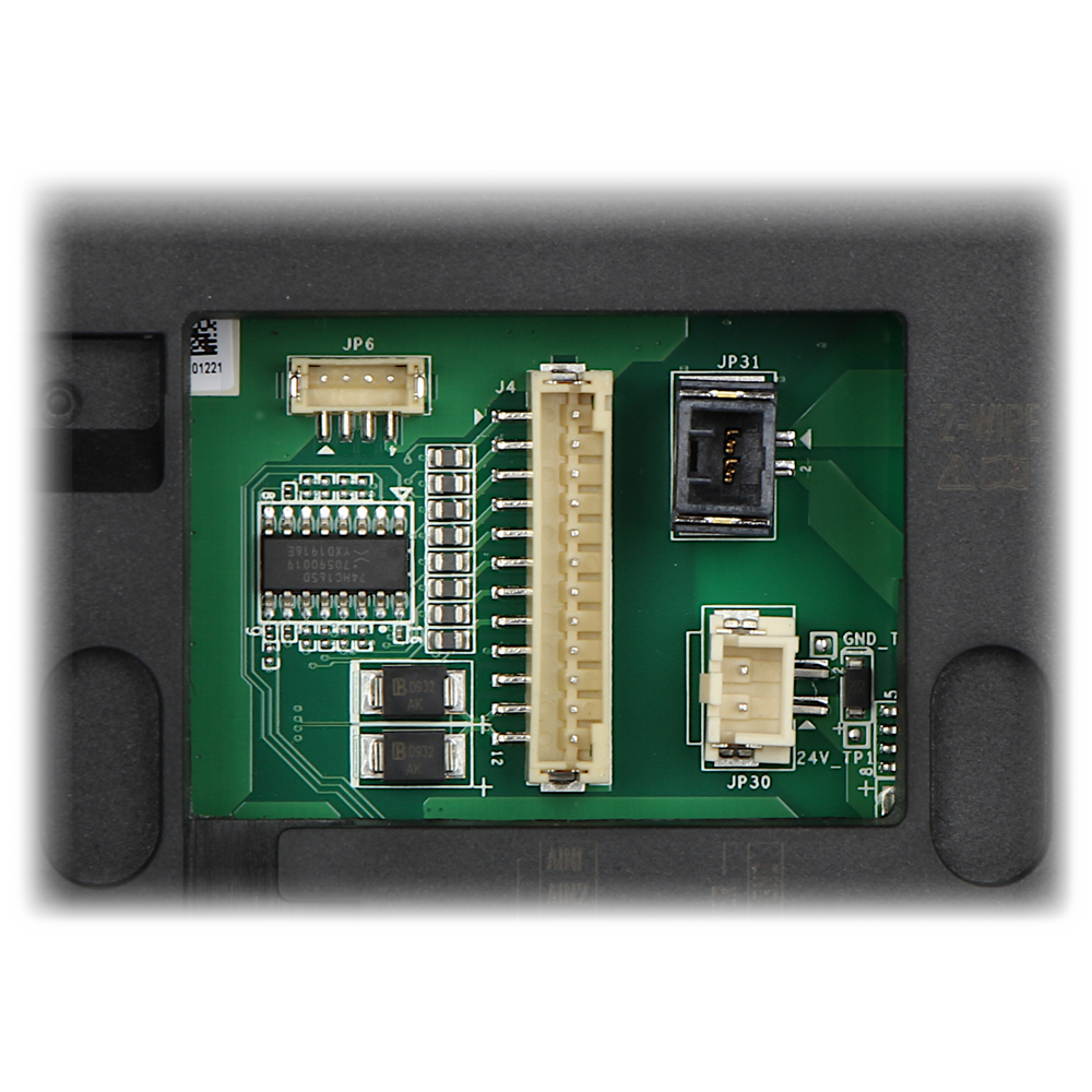 Kit di Videocitofoni - Tecnología 2 fili - Include Placca, Monitor - Hub Converter integrato nel Monitor - App cellulare con P2P - Montaggio a superficie o ad incasso