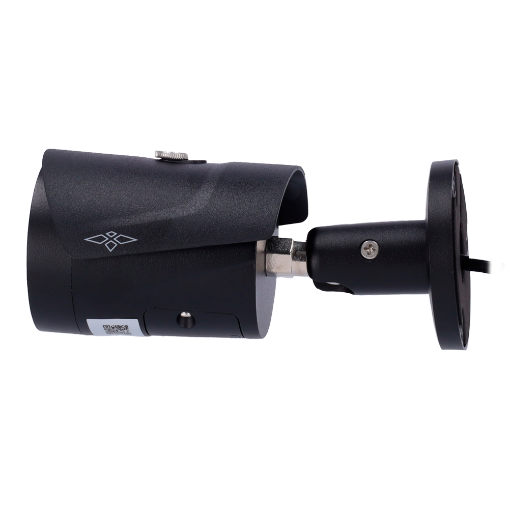PRO Range 4 Megapixel IP Bullet Camera - 1/3” Progressive Scan CMOS - Compression H.265+/H.265/H.264+/H.264 - Lens 2.8 mm / LED Range 30 m - WDR | Integrated microphone - WEB, DSS/PSS, Smartphone and NVR