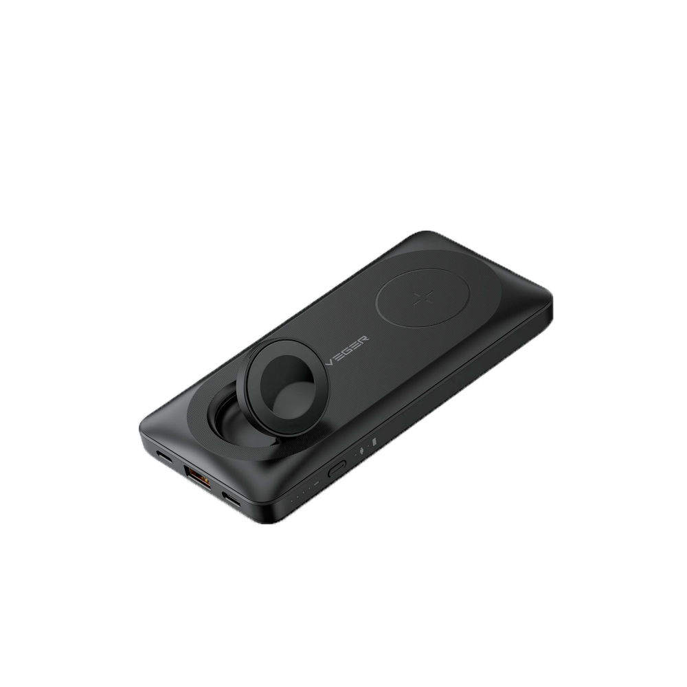 VEGER - Batería externa - Capacidad 10000 mAh - Voltajel 3.85 V  - Capacidad nominal 5500 mAh - Potencia 38.5Wh