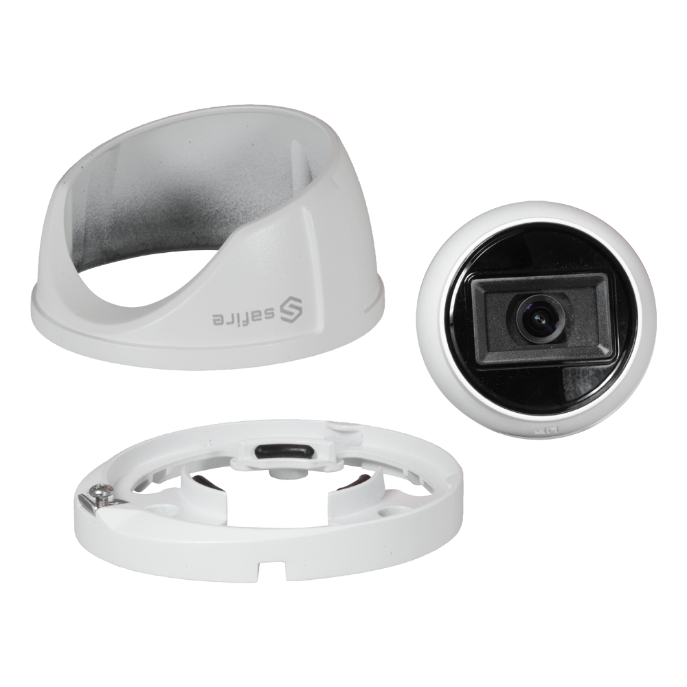 Telecamera Turret Safire gamma PRO PRO 4n1 - 8 Mpx high performance CMOS - Lente motorizzata 2.7~13.5 mm Autofocus - Smart IR Matrix, Distanza 60 m - Impermeabile IP67 - Alta qualità dell'immagine