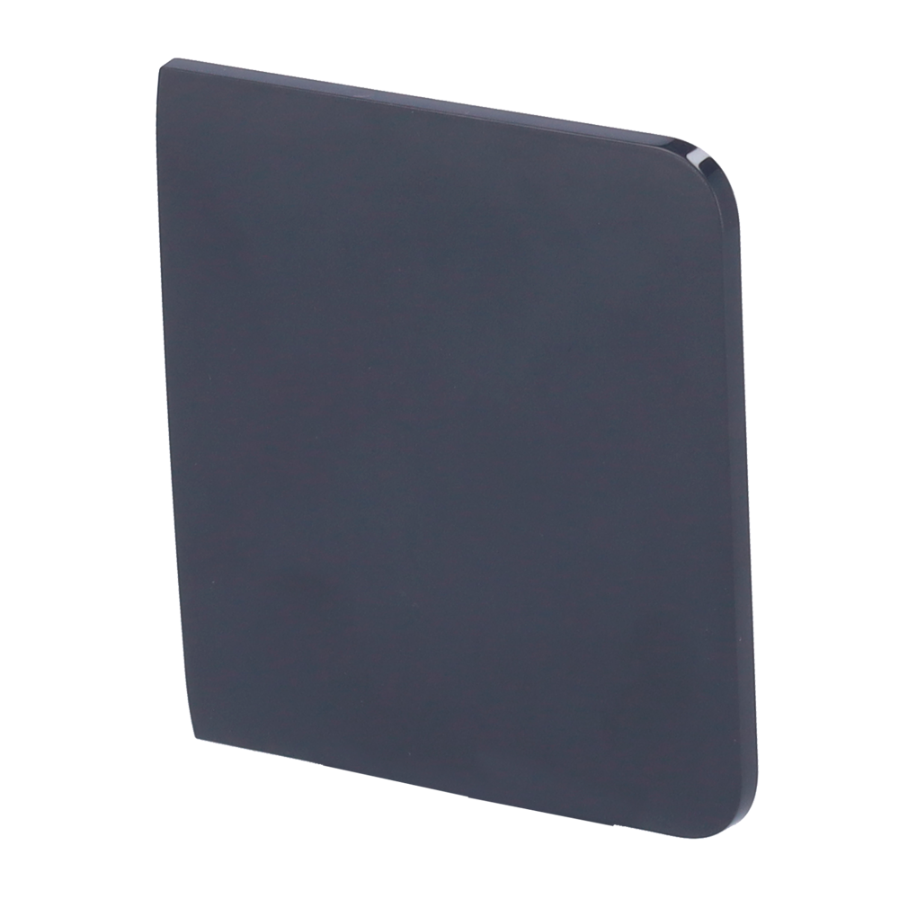 Panel táctil para un interruptor de luz - Compatible con AJ-LIGHTCORE-1G - Compatible con AJ-LIGHTCORE-2W - Retroiluminación LED - Panel táctil lateral sin contacto - Color grafito