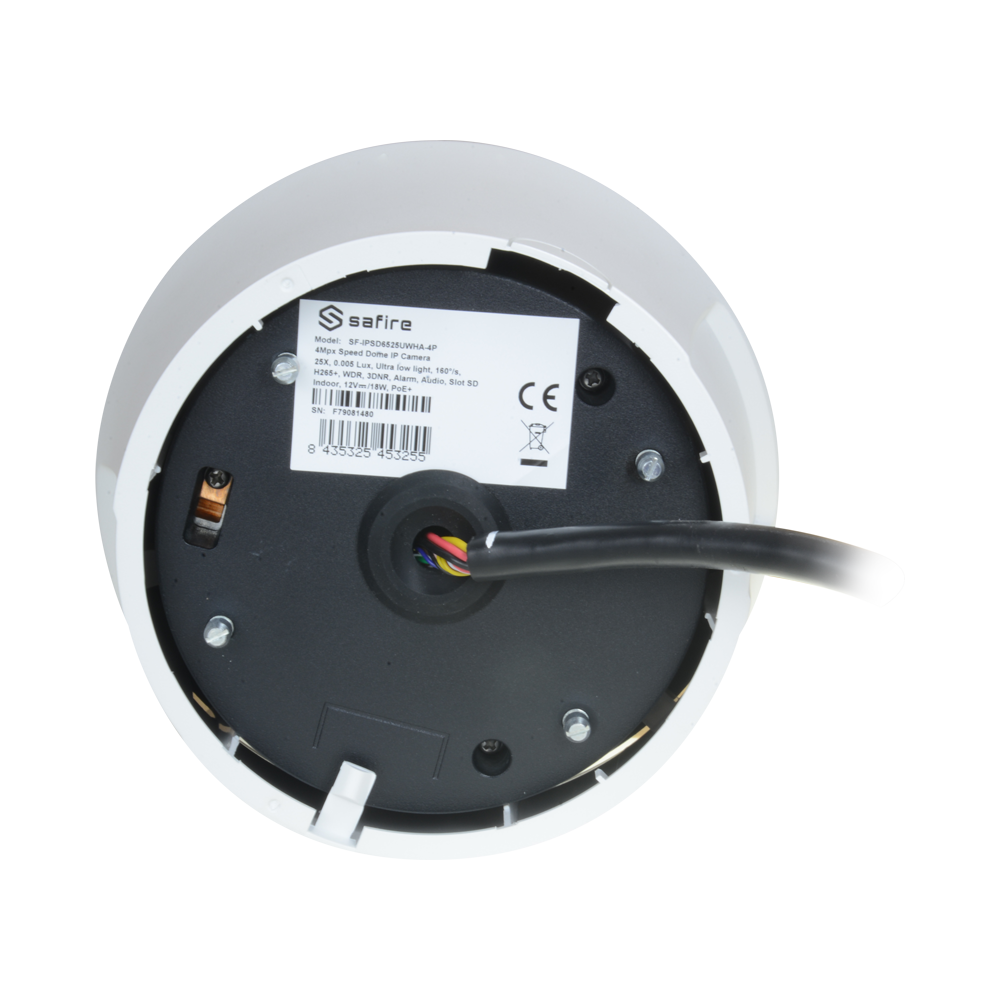 Cámara motorizada IP de 2 megapíxeles con iluminación ultrabaja - CMOS de escaneo progresivo de 1/2,8” - Compresión H.265+/ H.265 / H.264+/ H.264 - Lente 4,8~120 mm (25X) Iris automático - Audio | Alarmas | IP66 - Smart Tracking: Autotracking y por evento