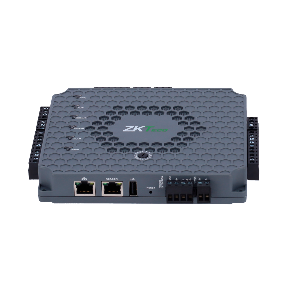 Controllore di accesso biometrico PoE - Accesso tramite impronta digitale, tessera o password - TCP/IP | Connessione con controller slave - 2 lettori per Wiegand | 2 lettori per OSDP - Uscita relè per 1 porta - Software ATLAS Series integrato e app mobile