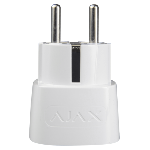 Smart Plug con telecomando - Senza fili 868 MHz Jeweller - Antenna interna portata 1000 m - 230 VAC 50 Hz / Fino a 2.5 kW (11 A) - Misuratore di consumo - Colore bianco - Innowatt