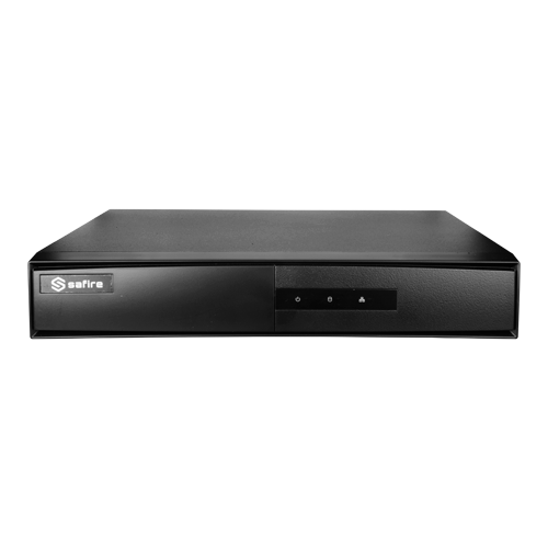 Videoregistratore 5n1 Safire - Audio su cavo coassiale | Allarmi - 4CH HDTVI/HDCVI/HDCVI/AHD/CVBS/CVBS/ 4+1 IP - 1080P Lite (25FPS) - Uscita HDMI Full HD e VGA - 1 HDD