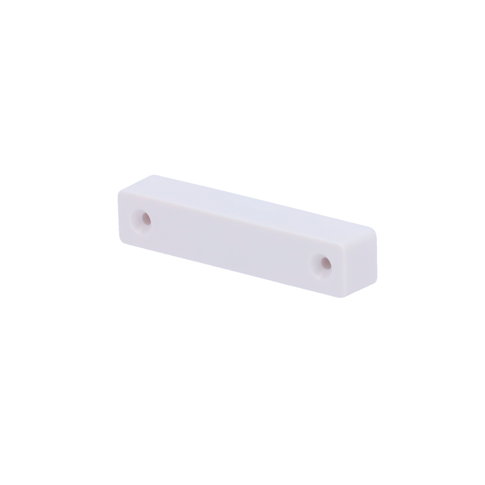Contatto magnetico - Adatto per l'installazione nel legno - Tecnologia di rilevamento reed - Sistema di collegamento per 5 terminali - Resistenza agli urti meccanici ed elettrici