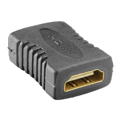 Connettore - Giunto per cavi HDMI - Connettori tipo A - Per collegare maschio / maschio - Per convertire a femmina - Connettori placcati in oro 24K