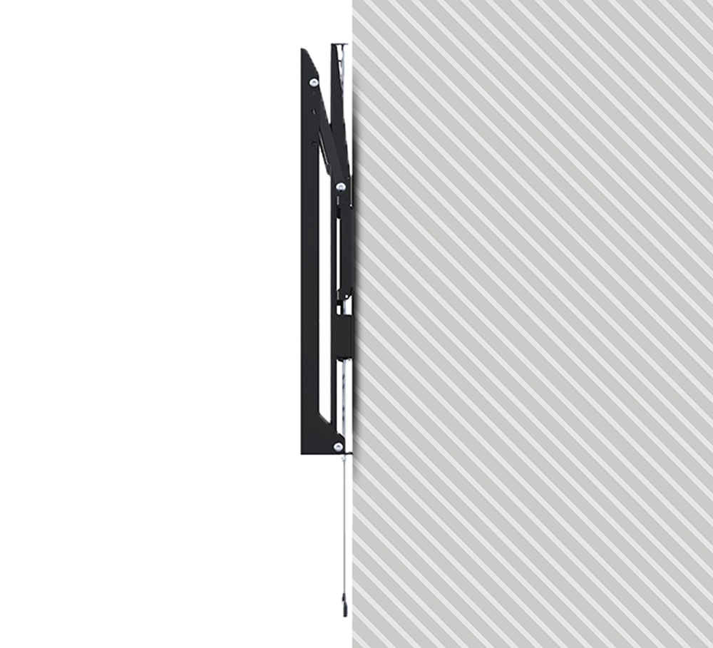 Soporte con inclinación para monitor - Hasta 86" - Max peso 130Kg - VESA 1000x600mm