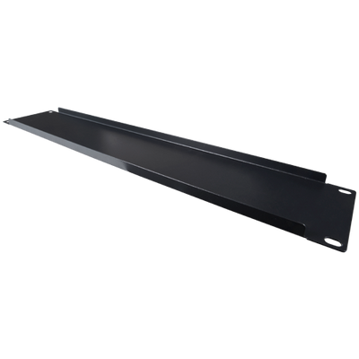 Pannello cieco per rack standard 19" - Formato 2U - Colore nero