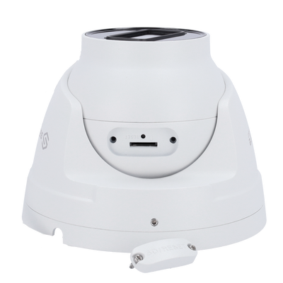 Safire Smart - Cámara IP Turret Gama Avanzada I1 - Resolución 4 Megapíxeles (2592x1520) - Lente 2,8 mm | Audio y alarmas | IR 30 m - IA avanzada: perímetro, rostro, conteo, metadatos - Resistente al agua IP67 | PoE (IEEE802.3af)