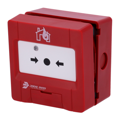 Indicatore LED anteriore - Resettabile - Contatto pulito ausiliario - Base con terminali  - Indirizzo programmabile - Certificato EN 54-11