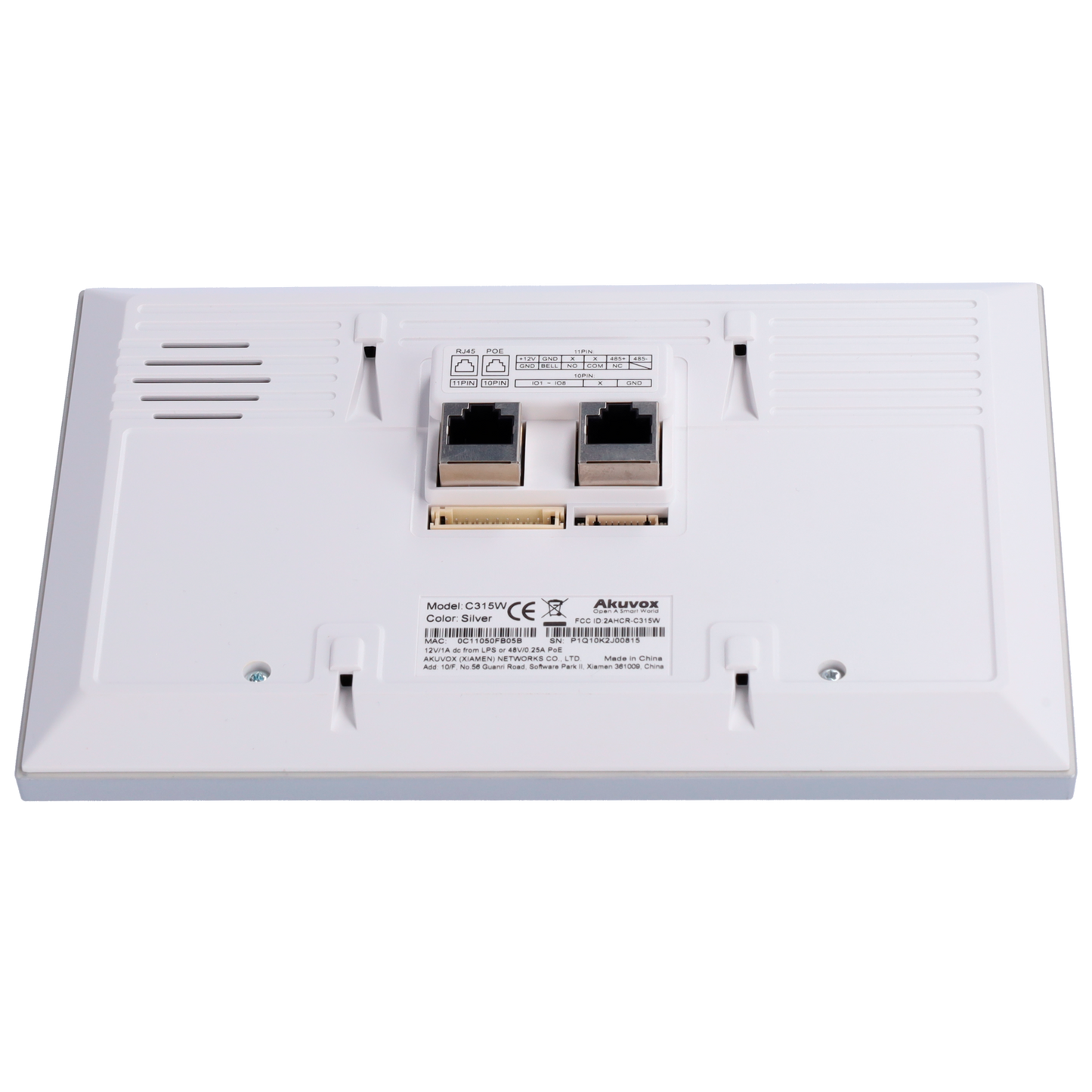 Kit videoportero Android - IP y WiFi | Estación externa, monitor y switch PoE - Audio bidireccional Crystal Clear - Lector EM/MF y NFC | Estándar PoE - 2 salidas de relé | Mantenimiento en la nube - Monitor y conexión de estación externa vía Cloud