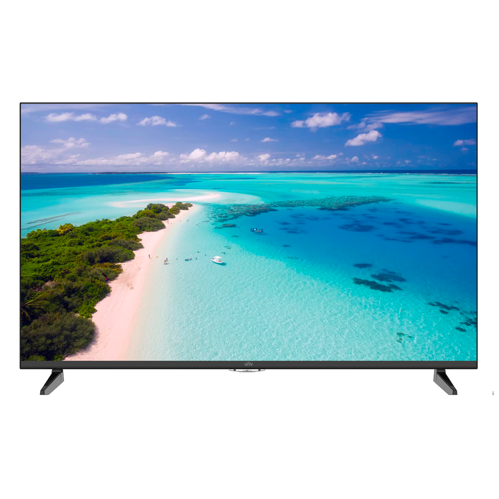 Monitor Univew LED 43" - DP. HDMIx2 e VGA - Risoluzione 3840x2160 - Luminosità 250 cd/m2 - Tempo di risposta 8 ms