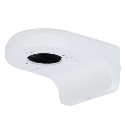 Wall bracket - For dome cameras - Suitable for outdoor use - Maximum load 2 kg - Hollow pin - White colour