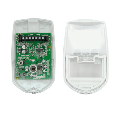 Rilevatore PIR - Adatto per uso interno - 1 Sensore Infrarossi Dual - Cablato - Rango di rilevamento 15 m - Certificato Grado 2