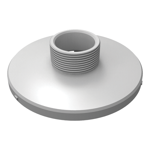 Roof bracket - Suitable for motorized Domos - Made in aluminum - 37 (Al) x 133 (Ø) mm - Cable gland