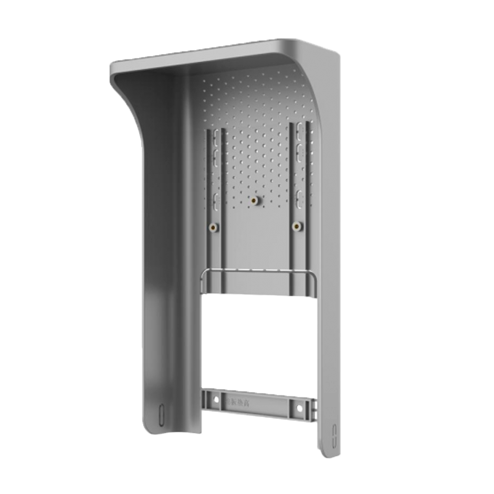 Soporte de superficie - Específico para controles de acceso - Compatible con DS-K1T673x - Con visera - 250 (Al) x 135 (An) x 80 (Fo) mm - Fabricado en PC
