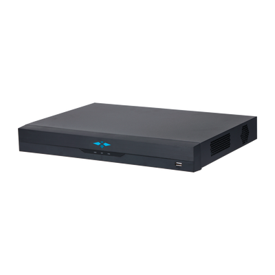 Grabador X-Security NVR para cámaras IP - Resolución máxima 16 Megapixel - Compresión Smart H.265+ / Smart H.264+ - 16 CH IP - Funciones Inteligentes AI - WEB, DSS/PSS, Smartphone y NVR